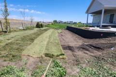 Sod-rock-trees-planting-beds-in-Waukee-Iowa-1