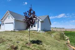 Sod-rock-trees-planting-beds-in-Waukee-Iowa-5